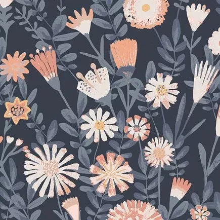 ART GALLERY FABRICS - Mindscape - CANVAS - Tenderness Uplifting - Blue