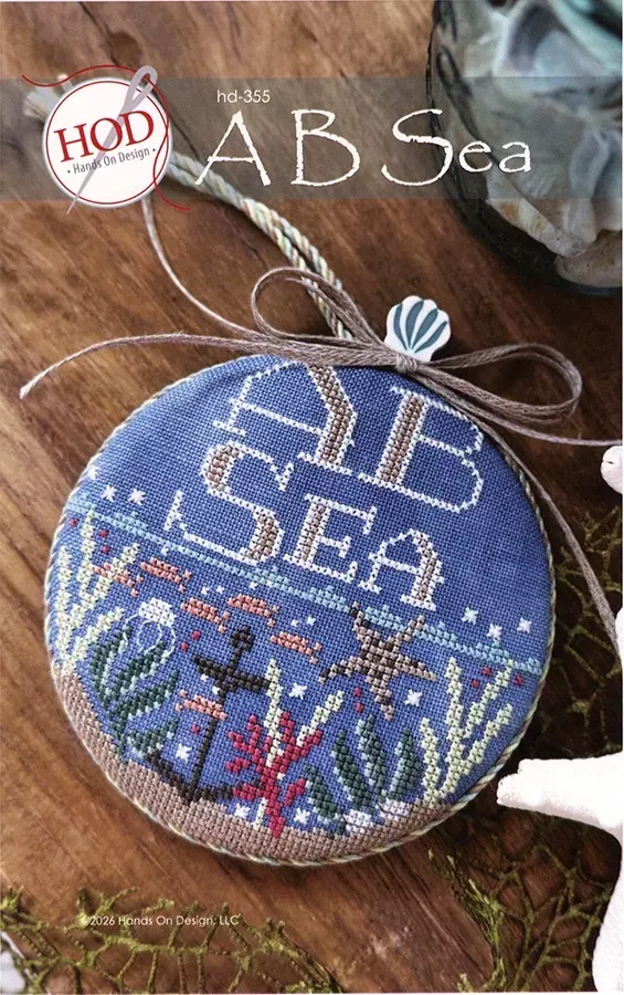 A B Sea Cross Stitch PatternHands On Design