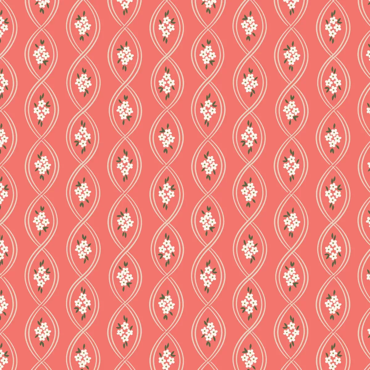 CLOUD9 - Spring Showers by Ann Gardner - Entwined - Rose