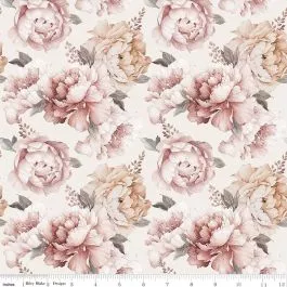 Daybreak on the Prairie Peonies in Cream