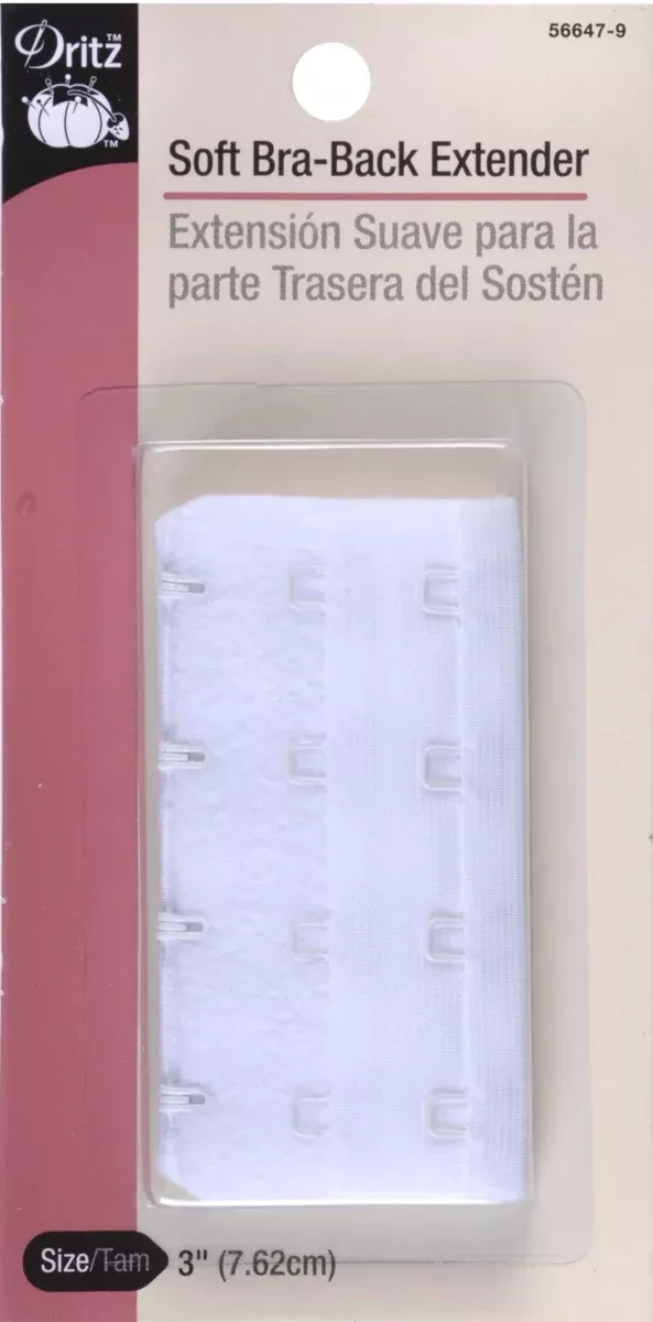 Dritz Bra Back Extender 3in - White