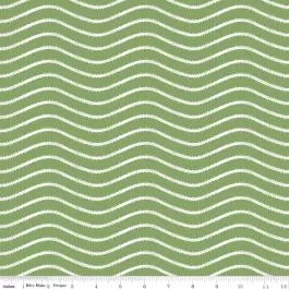 Gingerbread Icing Stripe in Green