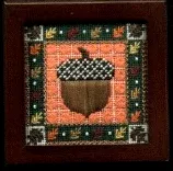 (PPD) PP883AJ Acorn Includes Stitch Guide 18 Mesh3” square Painted Pony Designs