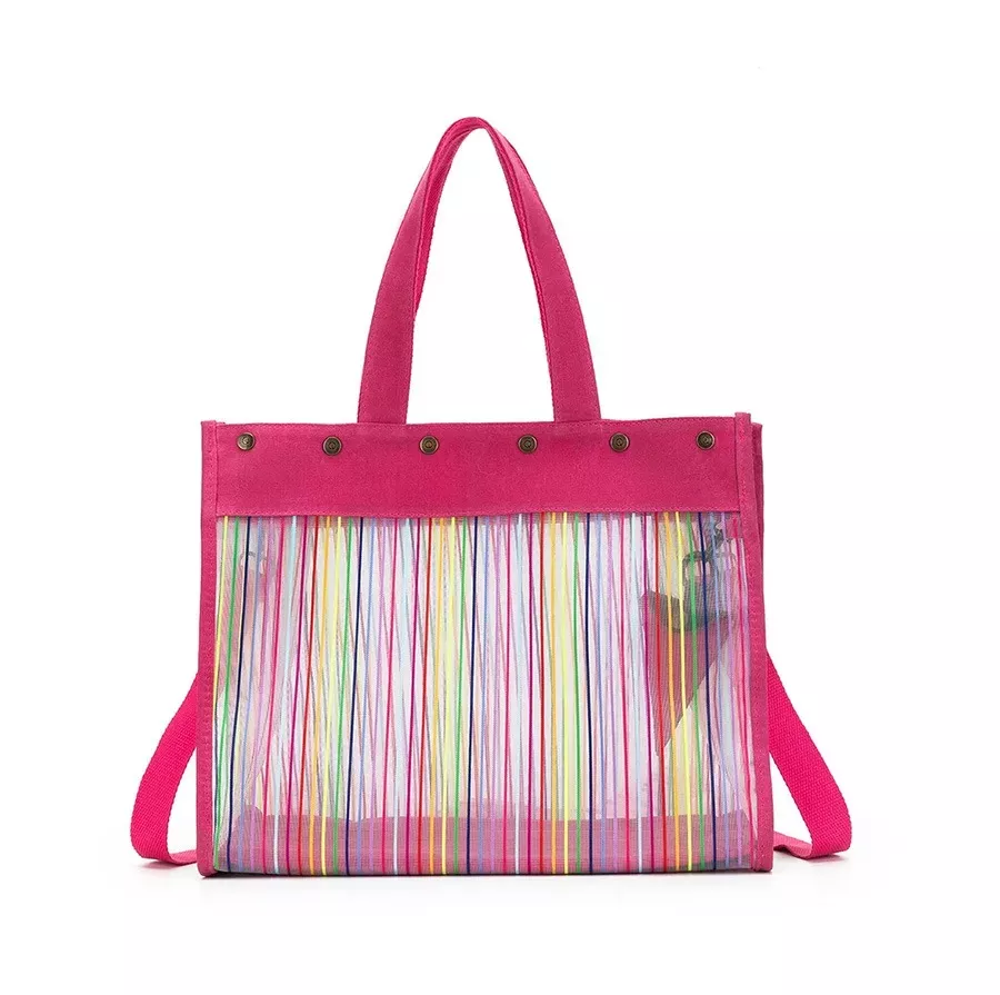 Rainbow Bloom Maker's Mesh Totedella Q