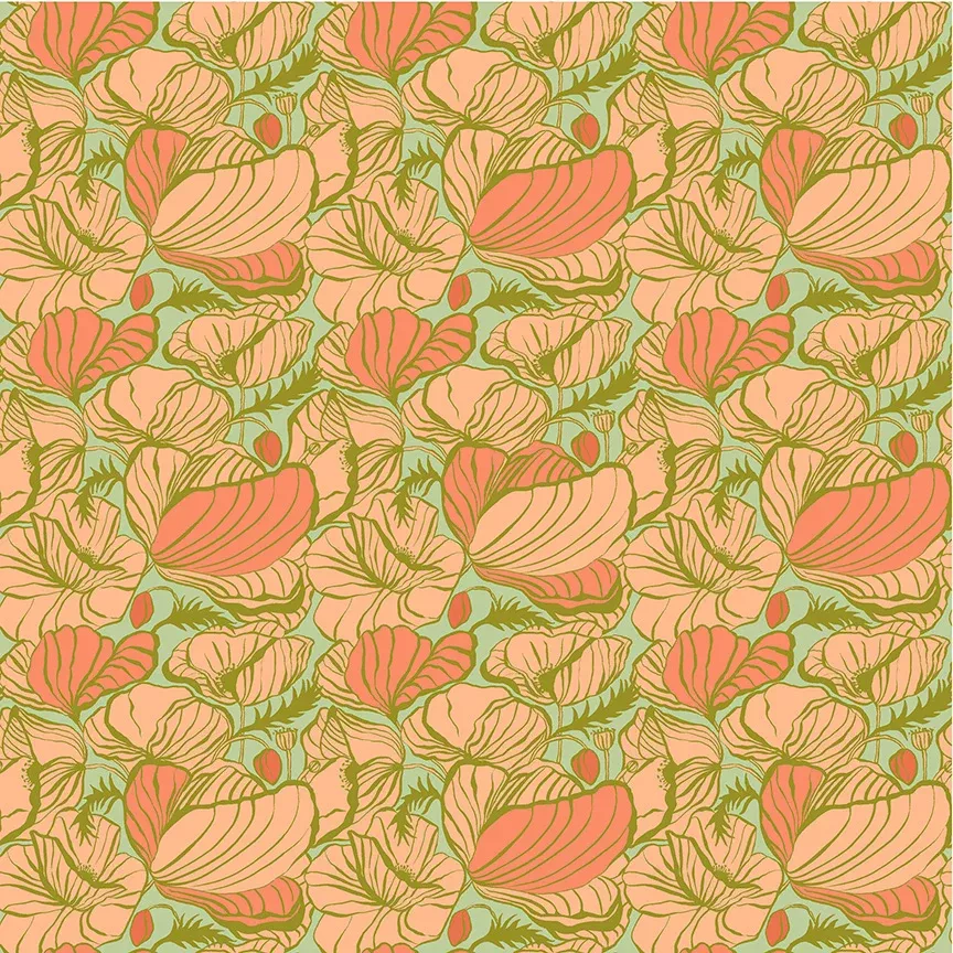 WINDHAM - Lush Life by Jennifer Moore of Monaluna - Lush - Pink
